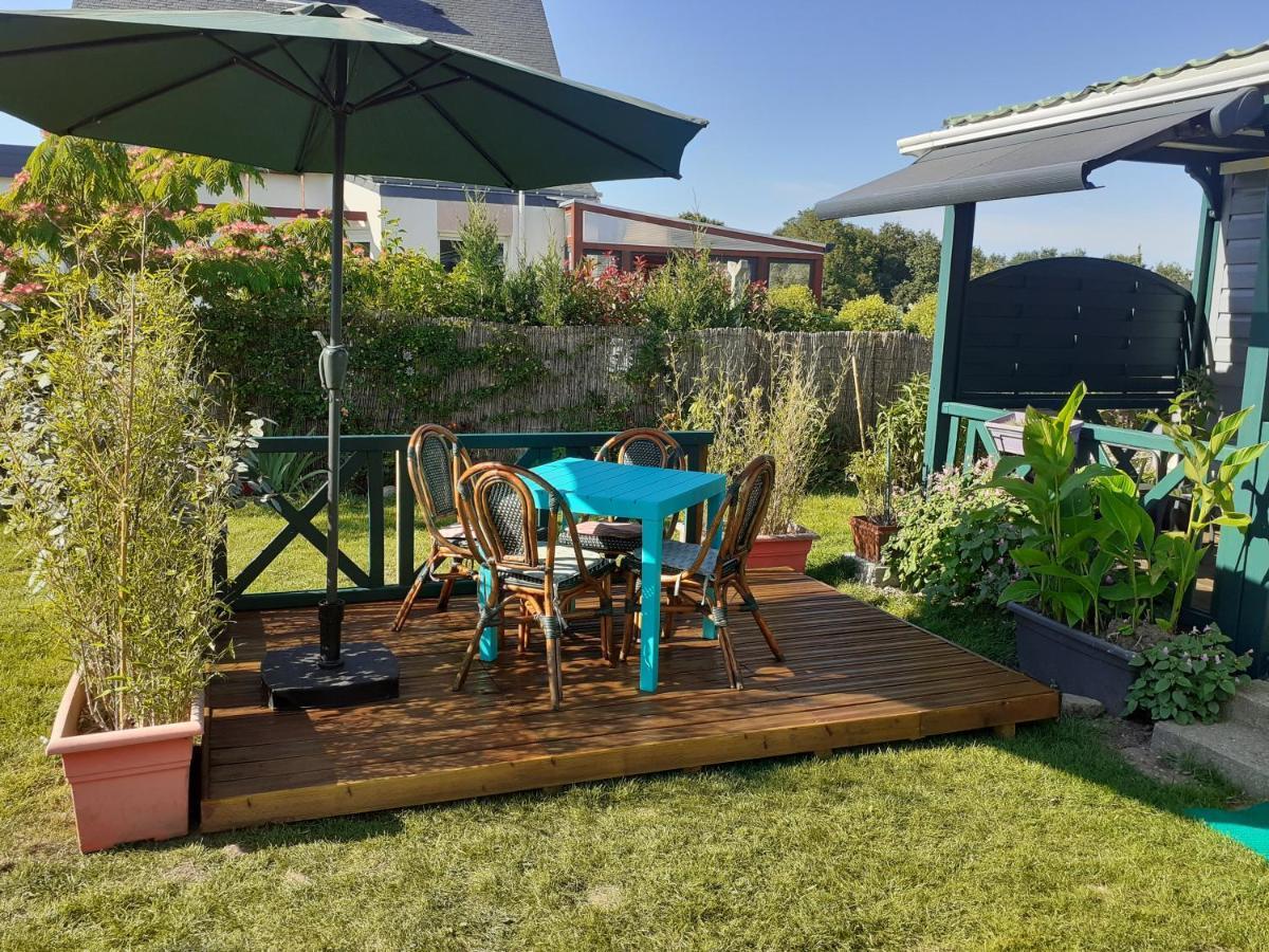 Petite Maison Chalet A 100 M De La Petite Mer De Gavres Riantec Zewnętrze zdjęcie
